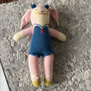 Blabla rabbit pink and blue bla bla